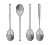 Nicolas Vahé Cucharillas Nicolas Vahé. 4 piezas Acabado plateado envejecido