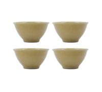 Nicolas Vahé Set de 4 cuencos Hala Ø12 cm Amarillo