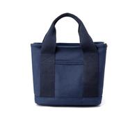 NICOLE & DORIS Bolsa de Lona Mujer Bolsos de Pequeño Mujer,Casual,con Múltiples Bolsillos, Bolso de Mano de Moda con Cremallera para ir al Colegio,Hacer la Compra,ir al Trabajo o Viajar Azul marino
