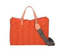 NICOLE & DORIS Bolsa Tote Grande Bolso Shopper Mujer Bolso Bandolera Suave Bolso Hombro Ligera Impermeable Bolso de Mano para Compras,Viajes de Trabajo Naranja