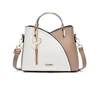 NICOLE & DORIS Bolso Bandolera Mujer Pequeño Bolso de Mano Lindo Bolso Tote Multicolor Bolsa Cruzado Bolsa de Mensajero para Niñas Bolsos de Fiesta Caqui