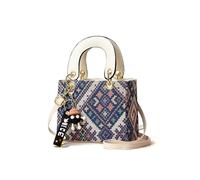 NICOLE & DORIS Bolso Bandolera Mujer Pequeño Bolso de Mano Unico Bolsos de Teléfono Bolso de Hombro PU Cuero Bolsa de Mensajero para Niñas Bolsos Cruzados Beige