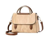 NICOLE & DORIS Bolso Bandolera Mujer Pequeño Bolso para Movil Moda Bolso de Mano Cuero PU Bolsos Cruzados Bolso de Hombro para Viajes Compras Trabajo Beige