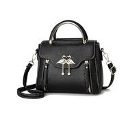 NICOLE & DORIS Bolso Bandolera Mujer Pequeños Bolso de Hombro Cuero PU Bolsos de Mano Crossbody Bolsos Cruzados para Movil Bolsos de Fiesta Negro