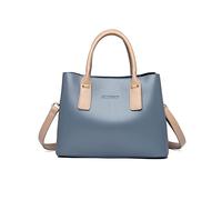 NICOLE & DORIS Bolso De Mensajero Elegante,Bolso de Hombro Mujer de Cuero PU Bolso para Trabajar Mujer Moda,para Trabajo, Viajes y Uso Diario Azul