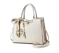 NICOLE & DORIS Bolso de Mujer Bolso de Mano Elegante Bolso Bandolera Totes Bolso Hombro PU Cuero Bolsos Cruzados para Trabajo Diario Vida Navidad y Fiesta Beige