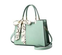 NICOLE & DORIS Bolso de Mujer Bolso de Mano Elegante Bolso Bandolera Totes Bolso Hombro PU Cuero Bolsos Cruzados para Trabajo Diario Vida Navidad y Fiesta Verde