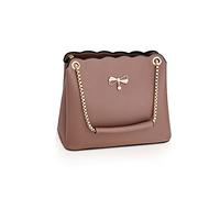 NICOLE & DORIS Bolso de Mujer de Mano Bolso Bandolera Pequeños Bolso de Hombro Moda Cruzado Crossbody Bolsa con Cadena Cuero PU Bolsos Embrague Beis