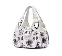 NICOLE & DORIS Bolso de Mujer de Moda Bolso Señora Bandolera Tote Bolso Exquisito Bonitos Bolsos de Hombro Mujer Grandes Bolsos PU Cuero Bolsa Compra con Estampado
