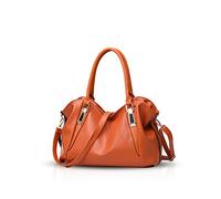 NICOLE&DORIS Bolso de nuevas señoras de bolso clásico de la manera ocasional suave del bolso de hombro portátil de la mujer bolsas de mensajero del bolso de las mujeres(Brown)