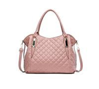 NICOLE & DORIS Bolso Mujer Grande Bolso Tote Bandolera Bolso Hombro PU Cuero Suave Bolso de Mano para Viajes de Trabajo,Shopper Rosa