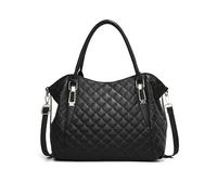 NICOLE & DORIS Bolso Mujer Grande Bolso Tote Bandolera Bolso Hombro PU Cuero Suave Bolso de Mano para Viajes de Trabajo,Shopper Negro