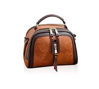 NICOLE & DORIS Bolsos Bandolera Mujer Pequeños Bolso de Hombro Casual Bolsos de Mano Crossbody Bolsa de Teléfono Multifunción Bolsos Cruzados Marrón