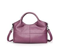NICOLE & DORIS Bolsos de Hombro para Mujer Bolsos de Moda Bolsos de asa Superior Bolsa de Mano Bolsos para Mujer de Cuero Suave Violeta