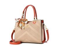 NICOLE & DORIS Bolsos de Mano Moda Bolso de Mujer Pequeño Bolso Estampado Bolsos Señora Bandolera Cuero PU Bolso de Hombro Bolsos de Fiesta Caqui