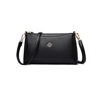 NICOLE & DORIS Bolsos de Mujer Bandolera Pequeño Bolsos de Hombro Cuero PU Bolso Señora Bandolera Bolso Cruzados Bolso para Telefono Movil Bolso Messenger Bolsos Clutch Negro