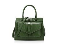 NICOLE & DORIS Bolsos de Mujer de Cocodrilo Bolso Bandolera Mujer Grande Cuero Bolso PU Bolsos de Hombro de Moda Verde