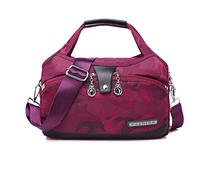 NICOLE & DORIS Bolsos de Mujer Grande Bolso Bandolera Ligero Bolsos de Hombro Casual Bolsa de Mensajero Múltiples Bolsillo Bolsos Cruzados Bolsa de Viaje Camuflaje Rosa