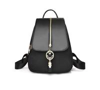 NICOLE & DORIS Bolsos Mochilas Mujer Antirrobo Bolso Mochila Pequeña Mochila Linda para Niñas Bolso Bandolera Cuero PU Mochila de Vacaciones Negro B