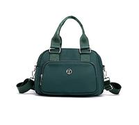 NICOLE & DORIS Casual Bolsos Bandolera Bolsos de Mujer Ligero Bolso de Hombro Multibolsillos Bolsa de Cuerpo Cruzado Señora Tote Viaje Uso Diario Verde