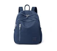 NICOLE & DORIS Mochila Ligera Mujer Pequeña Backpack Ligera Mujer Bolso Escolar Impermeable de Nailon para Viajes Senderismo Ciclismo Azul real