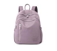 NICOLE & DORIS Mochila Ligera Mujer Pequeña Backpack Ligera Mujer Bolso Escolar Impermeable de Nailon para Viajes Senderismo Ciclismo Morado