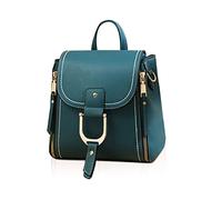 NICOLE & DORIS Mochila Mujer Bolso Mochila Cuero Casual Pequeña Mini Mochila Linda Mochila Diaria Señoras Mochila Antirrobo Bandolera Bolsa de Viaje Azul