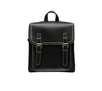 NICOLE & DORIS Mochila Mujer Gran Capacidad Mochila Vintage Bolsos Mochila Antirrobo de Cuero PU Casual Daypack Convertible Mochila para Compras Vacaciones Viajes Negro