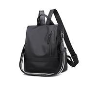 NICOLE & DORIS Mochila Mujer Moda Bolso Mochila Impermeable Antirrobo Gran Capacidad Mochila Mujer Casual Bolsa de Escuela Oxford Backpack Negro