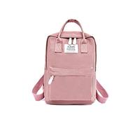 NICOLE & DORIS Mochila para mujer Bolsos Mochila de lona de escuela mochila de empalme de color impermeable de moda Bolso de Hombre