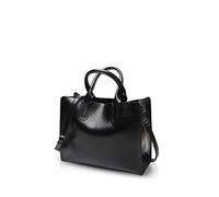 NICOLE&DORIS Mode Bolsos de Mano para Mujer Monederos Bolso Crossbody Mujer Bolso de Bandolera Bolsa Tote Durable PU Negro