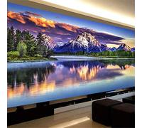 Nicole Knupfer - Pintura de diamantes, paisaje natural, conjunto completo, para decoración de pared del hogar, 100 x 40 cm