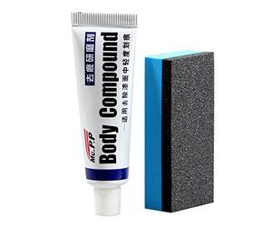 NICOLIE Cuerpo De Coche Compuesto Arañazos Reparación De Cera Pintura De La Cicatriz Remover Pasta Con Cepillo De Esponja