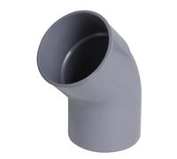 Nicoll CT4 - Codo de PVC, macho a hembra, 45 grados, diámetro de 100 mm