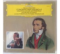 Nicolo Paganini Concerto Per Violino n. 5 / Maestosa Sonata Sentimentale / Salvatore Accardo, Violine / London Philharmonic Orchestra / Charles Dutoit