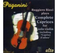Nicolo Paganini Ruggiero Ricci Plays Complete Caprices fo (CD) (Importación USA)