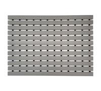 Nicoman Alfombrilla de Drenaje para Exteriores Mate, Gris, 61x43cm (24x17inches)