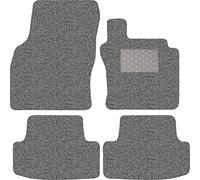 Nicoman Alfombrillas de goma antideslizantes para todo tipo de clima, totalmente adaptadas a las condiciones meteorológicas (2016-2021 Tiguan MK2 SUV) (juego completo de 4 piezas, con 4 clips) gris