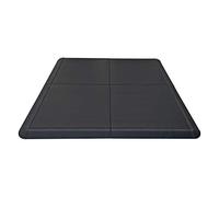 Nicoman Dance-floor-pack-4-bk Piso de Baile, Unisex, Grano de Madera Negro, Set of 4 Tiles