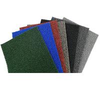 Nicoman Felpudo Alfombrilla para Trampero de Barrera, Tapete de Piso Resistente - (Usar en Interiores y Exteriores) - X Grande (80x110cm),Carbón
