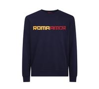 NICOMAX Crewneck RomaAmor Embroidery Bordado Pequeño - M, Turquesa, M