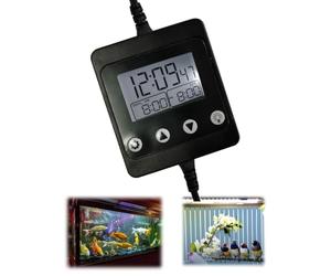 Nicoone Acuario Temporizador Luz Tanque De Peces Controlador De Luz Digital Dimmer, para Acuarios, Apto para Plantas y Agua Dulce