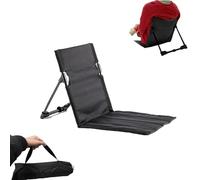 Nicoone Alfombrilla de Playa con Respaldo, Silla de Playa Ligera Plegable portátil, fácil de Plegar y portátil