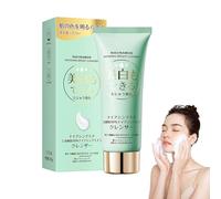Nicotinamida Blanqueadora de Leche Limpiadora, 100 g Desmaquillante Limpia profundamente Suave Y Suave Limpieza Facial Espuma Calmante Controles de Aceite, Leche de Limpieza Suave Para Piel Normal Y