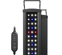 NICREW SlimLED Luz Acuario Plantado, Luz LED Acuario Multiespectral, LED Acuario de Dulce Agua y Temperatura de Color Regulable, 75-95 cm, 20W, 1300 LM