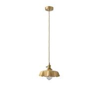 NICRX Lámpara colgante de cristal con forma de flor Amarillo de 250 mm Lámpara colgante de latón dorado y vidrio con interruptor de encendido/apagado, luz de techo para isla (Amarillo)