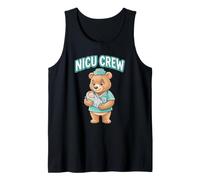 Nicu Crew Bear - Equipo de enfermería para recién Nacidos Camiseta sin Mangas