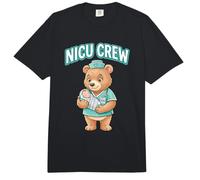 Nicu Crew Bear - Equipo de enfermería para recién Nacidos Comfort Colors Adult Heavyweight T-Shirt
