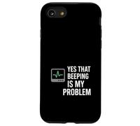 NICU Enfermera Humor Neonatal UCI Dark Sarcastic Coffee Gift Carcasa para iPhone SE (2020) / 7/8