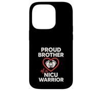NICU Hermano Prematuro Hermano Mayor Hermana Mayor Milagro Familia Carcasa para iPhone 14 Pro